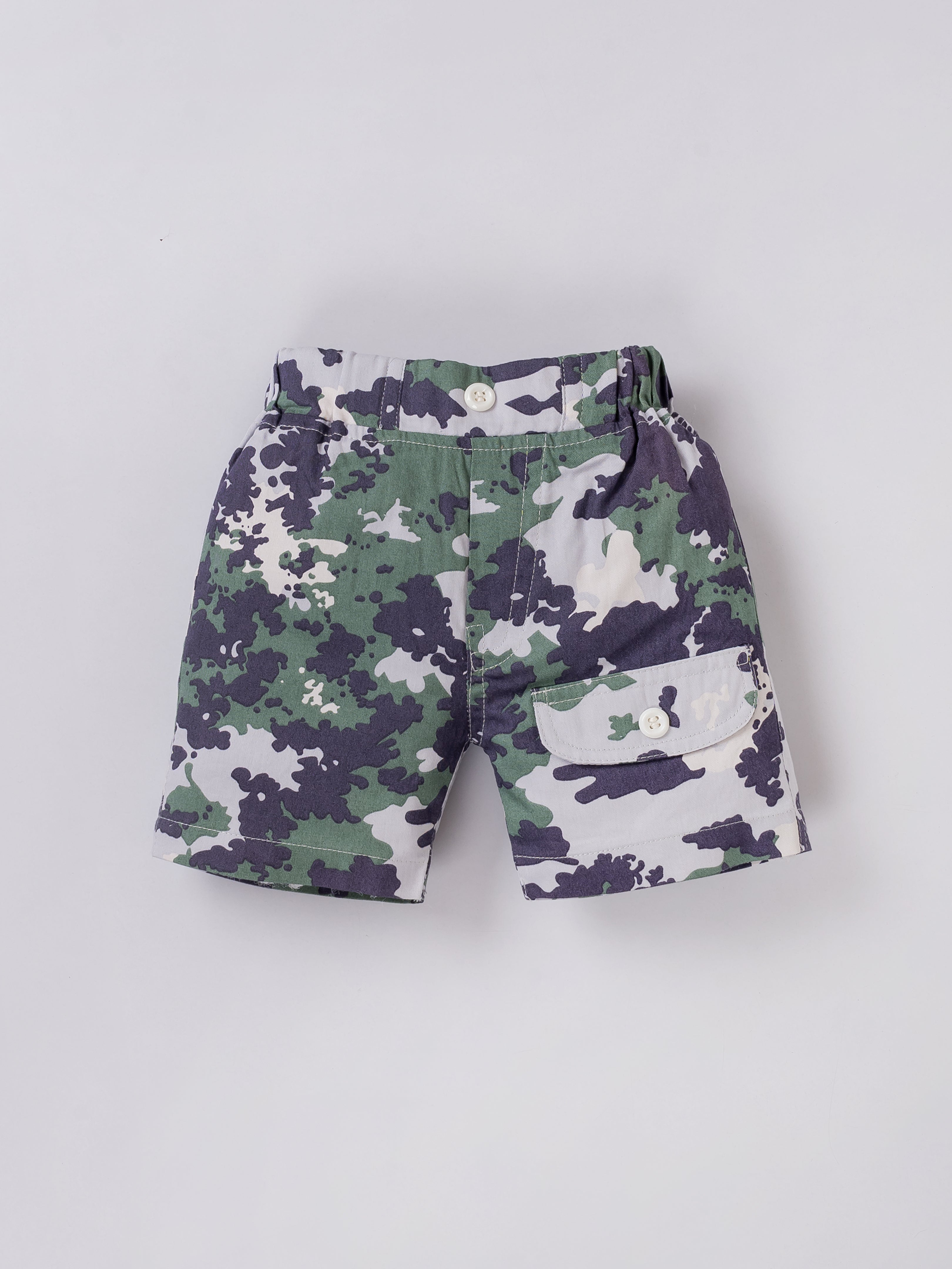 Baby Boys Casual Shirt with Shorts