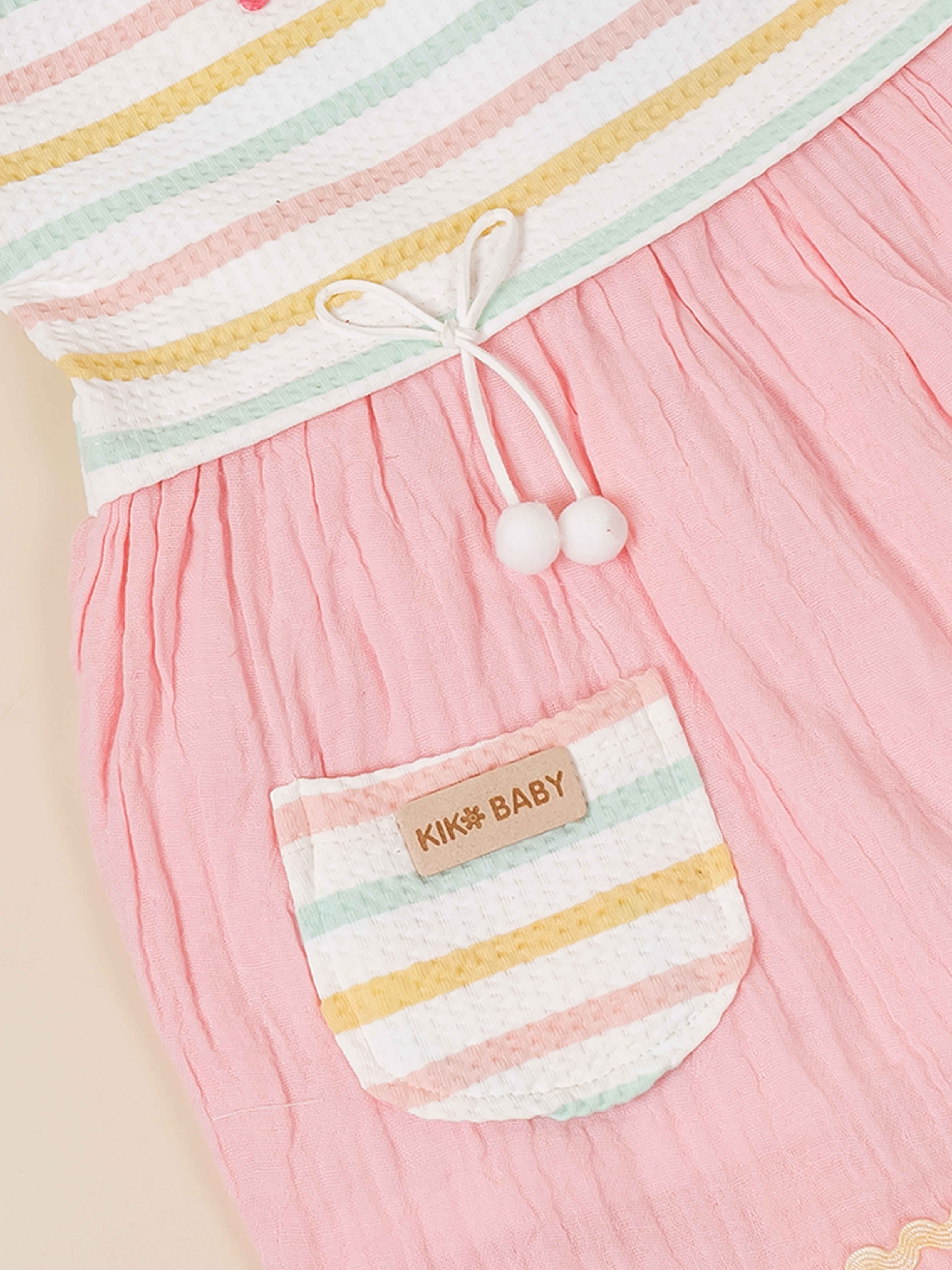Baby Girls' Frock with Matching Panty Set