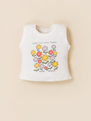 Girls Jacket, Printed Top & Wide Leg Cargo Jeans Clothing Set