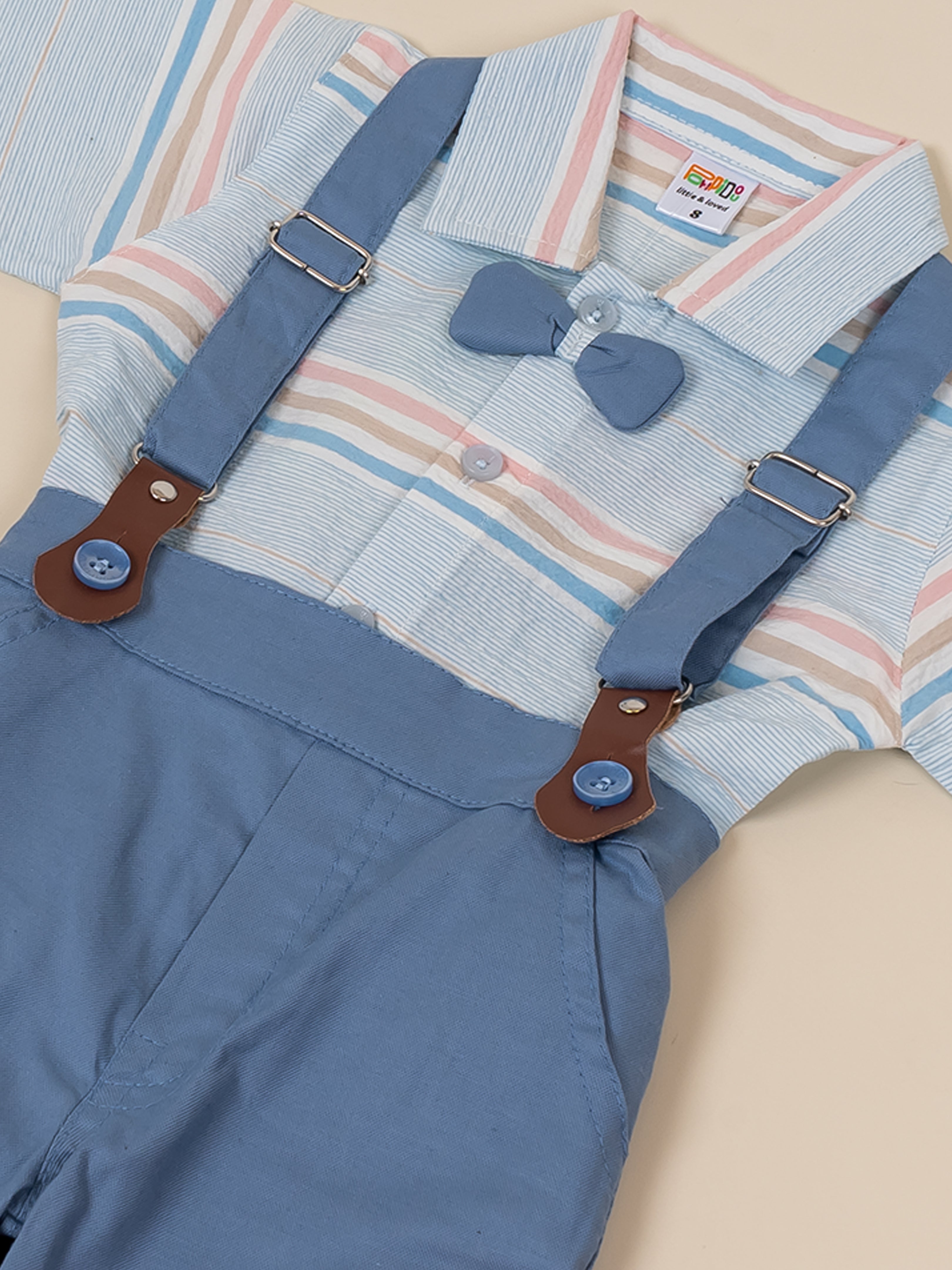 Baby Boy Suspender Set
