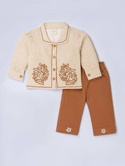 Stylish Embroidered Shirt and Pant