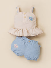 Baby Girls T-Shirt & Shorts Clothing Set