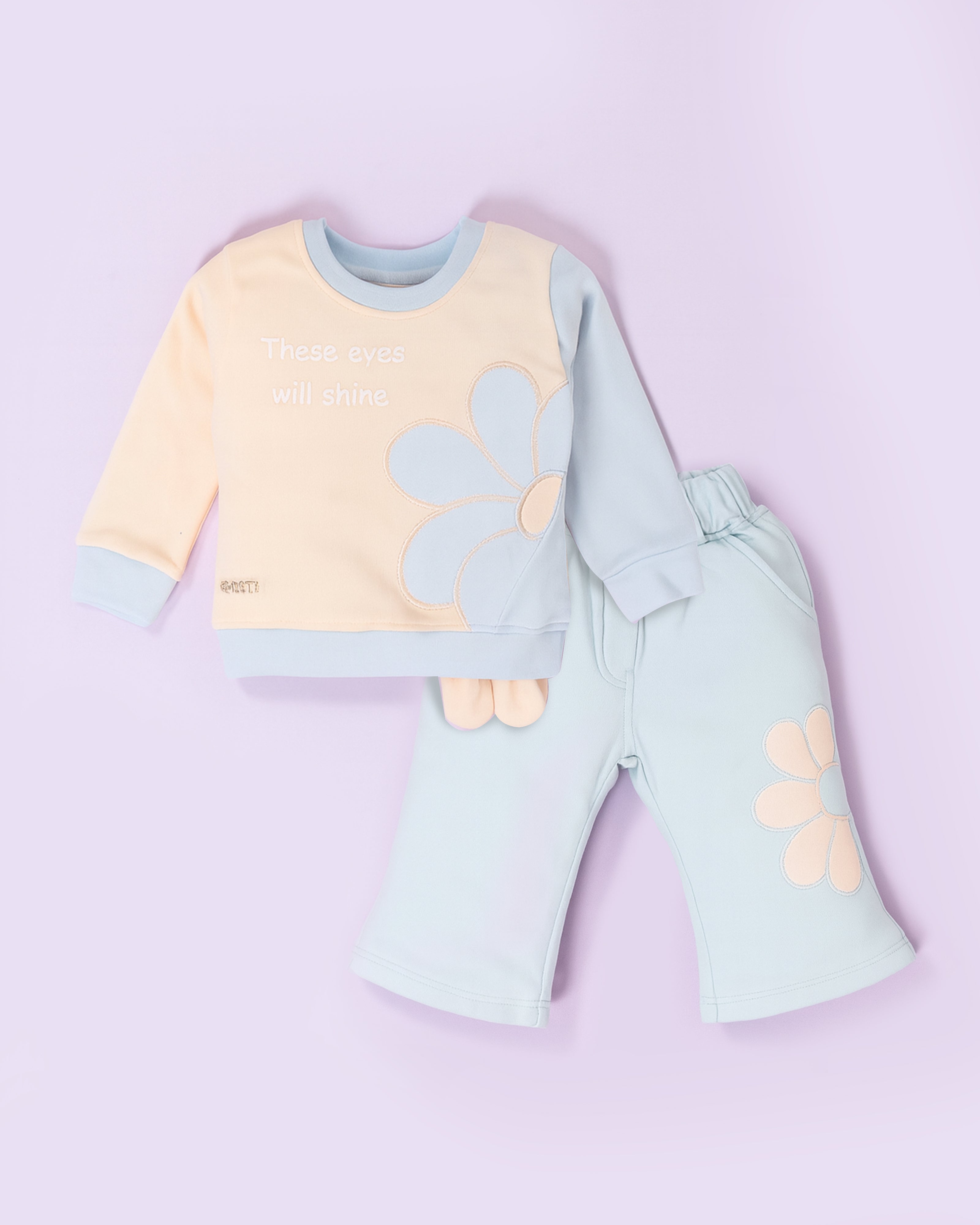 Girl's Sweatshirt & Jogger Set