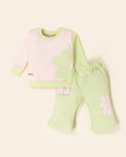 Girl's Sweatshirt & Jogger Set