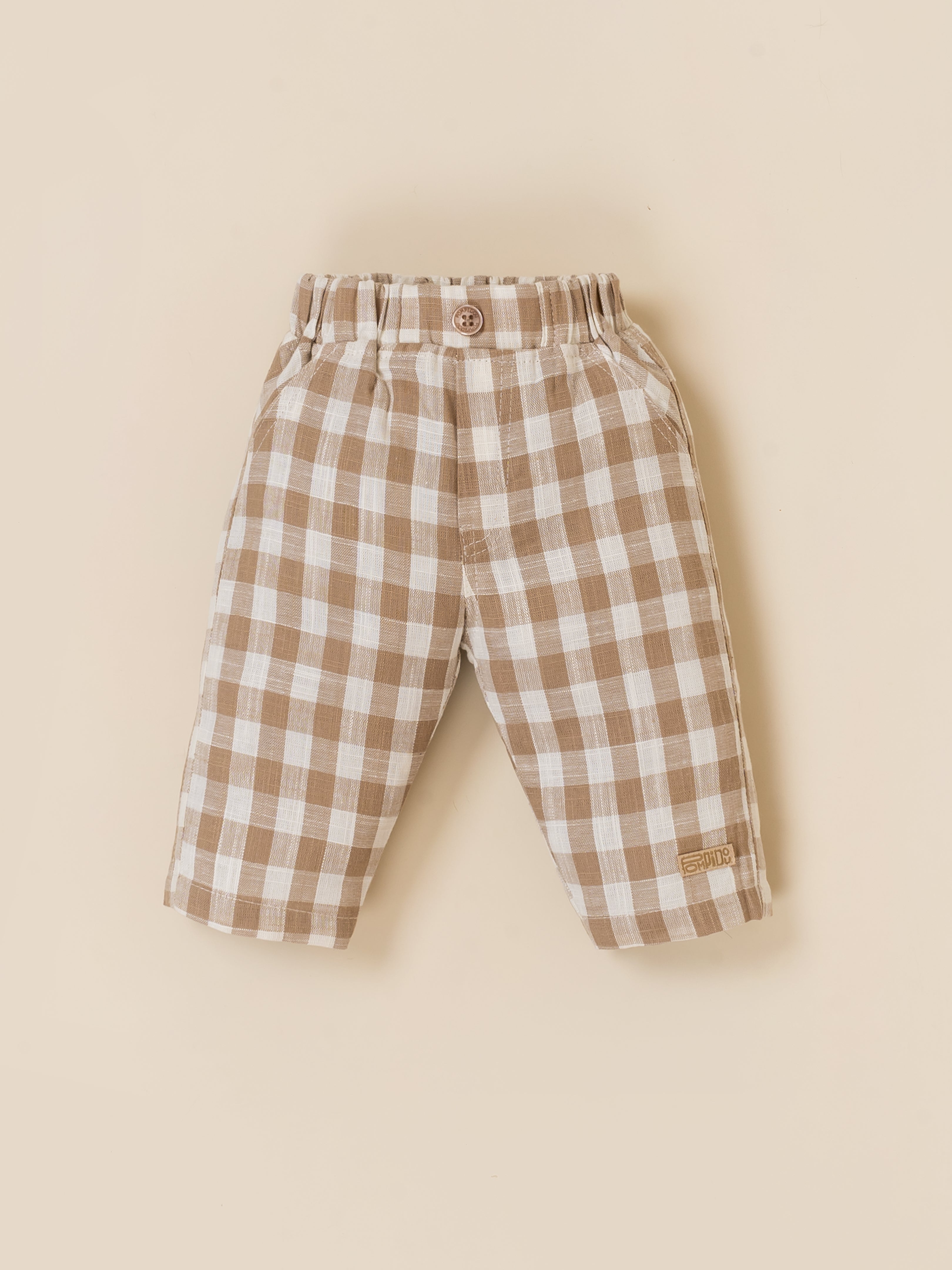 Baby Boys 3-Piece Checked Party Suit