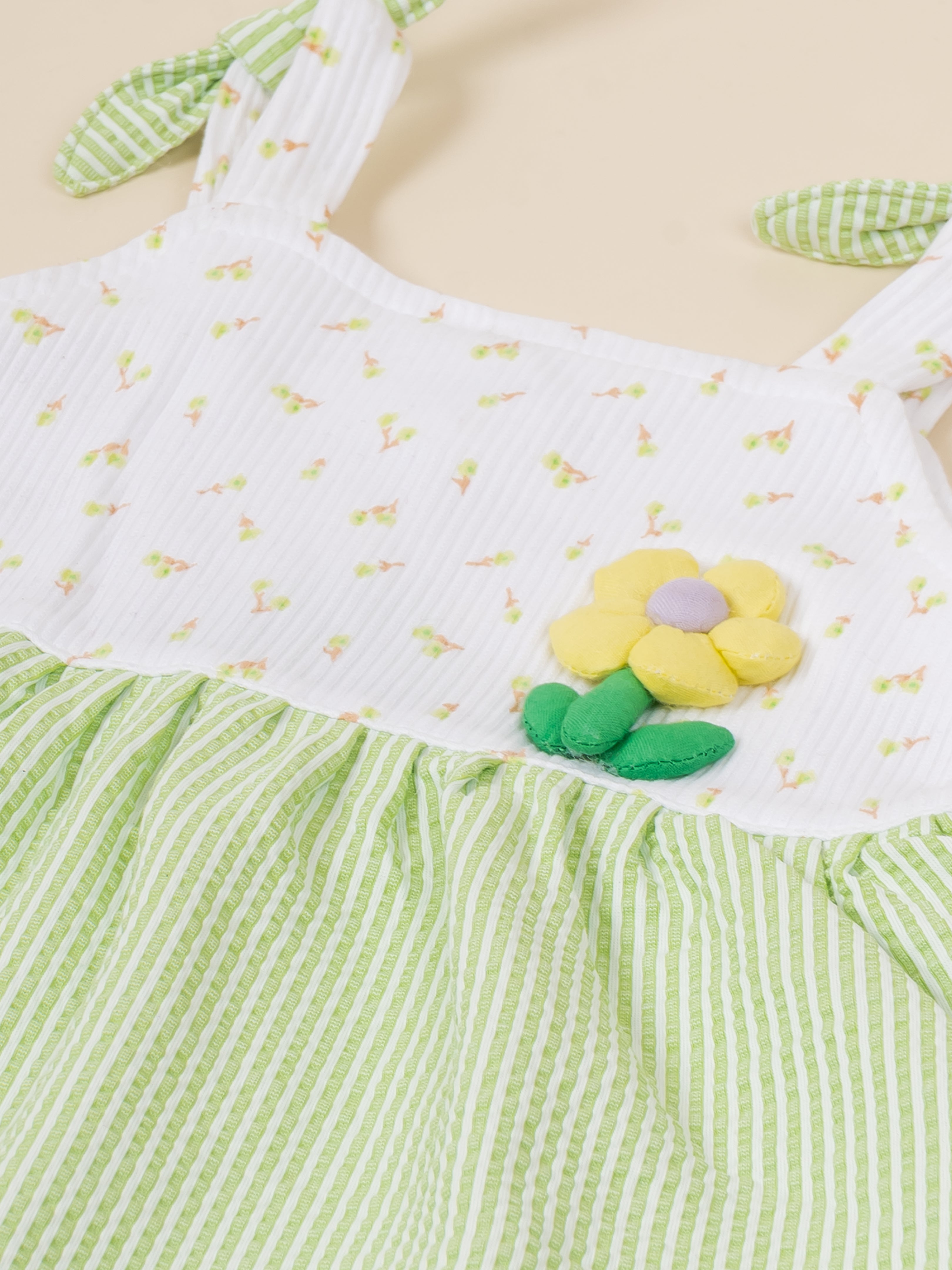 Baby Girl Sleeveless Cotton Frock Dress