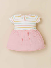 Baby Girls' Frock with Matching Panty Set