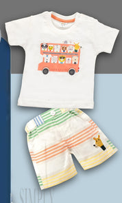 Baby Boys Casual Shirt with Shorts