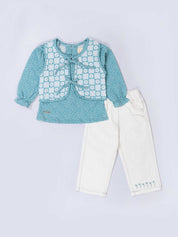 Top with Jeans Set Casual Wear