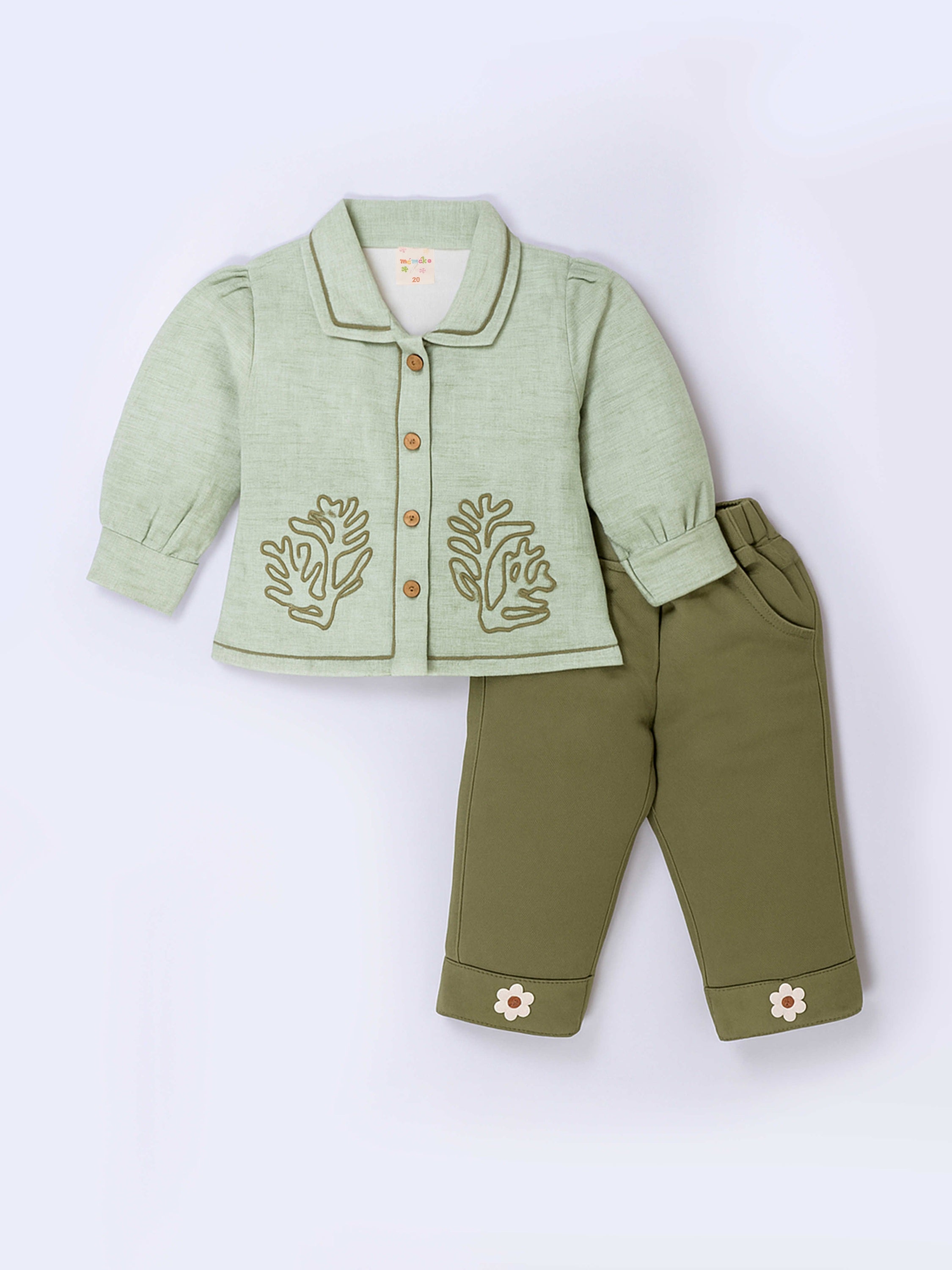 Stylish Embroidered Shirt and Pant