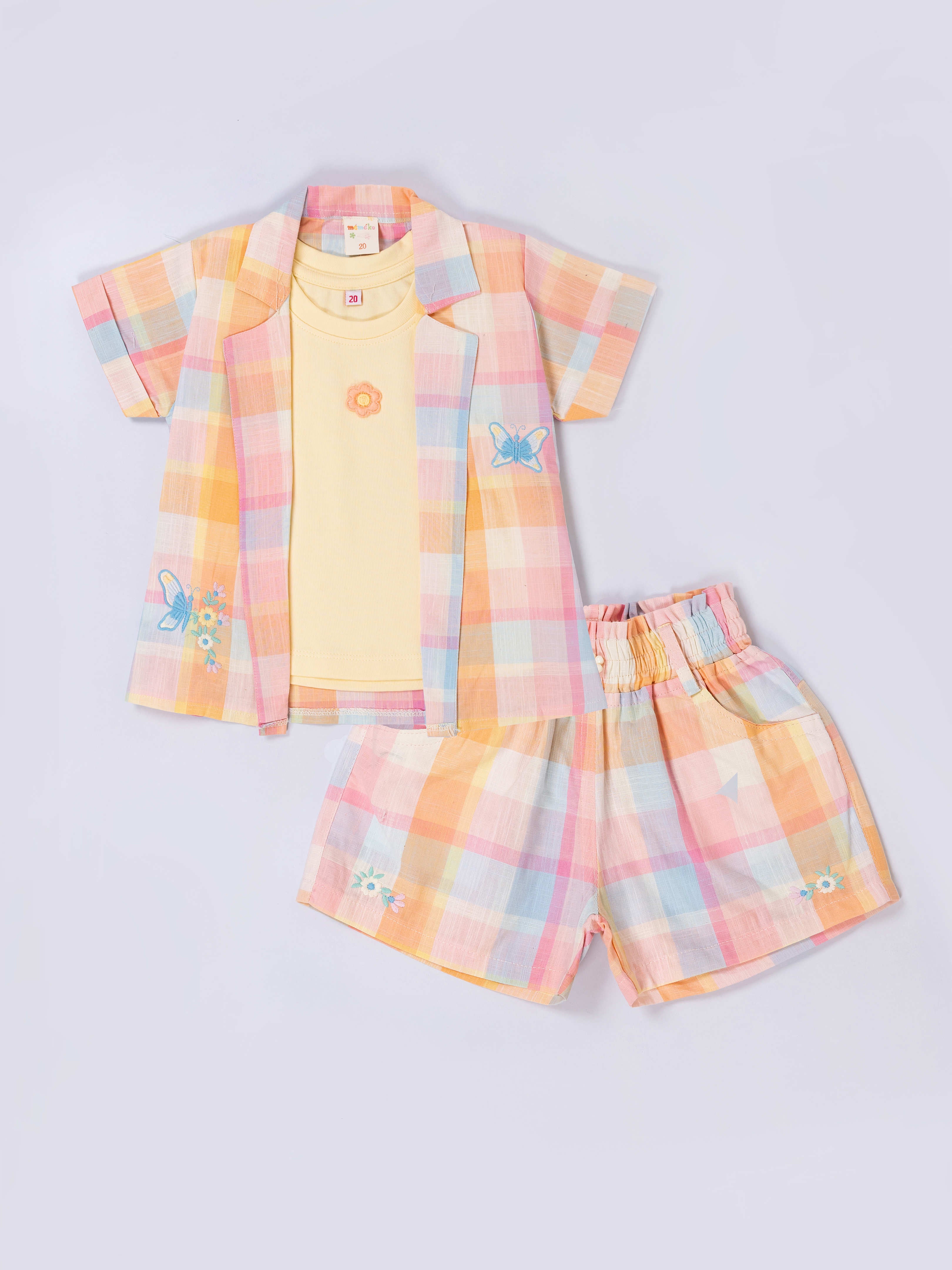 Cotton Top and Short with inner