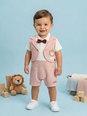 Half Sleeves Rompers For Baby Boys