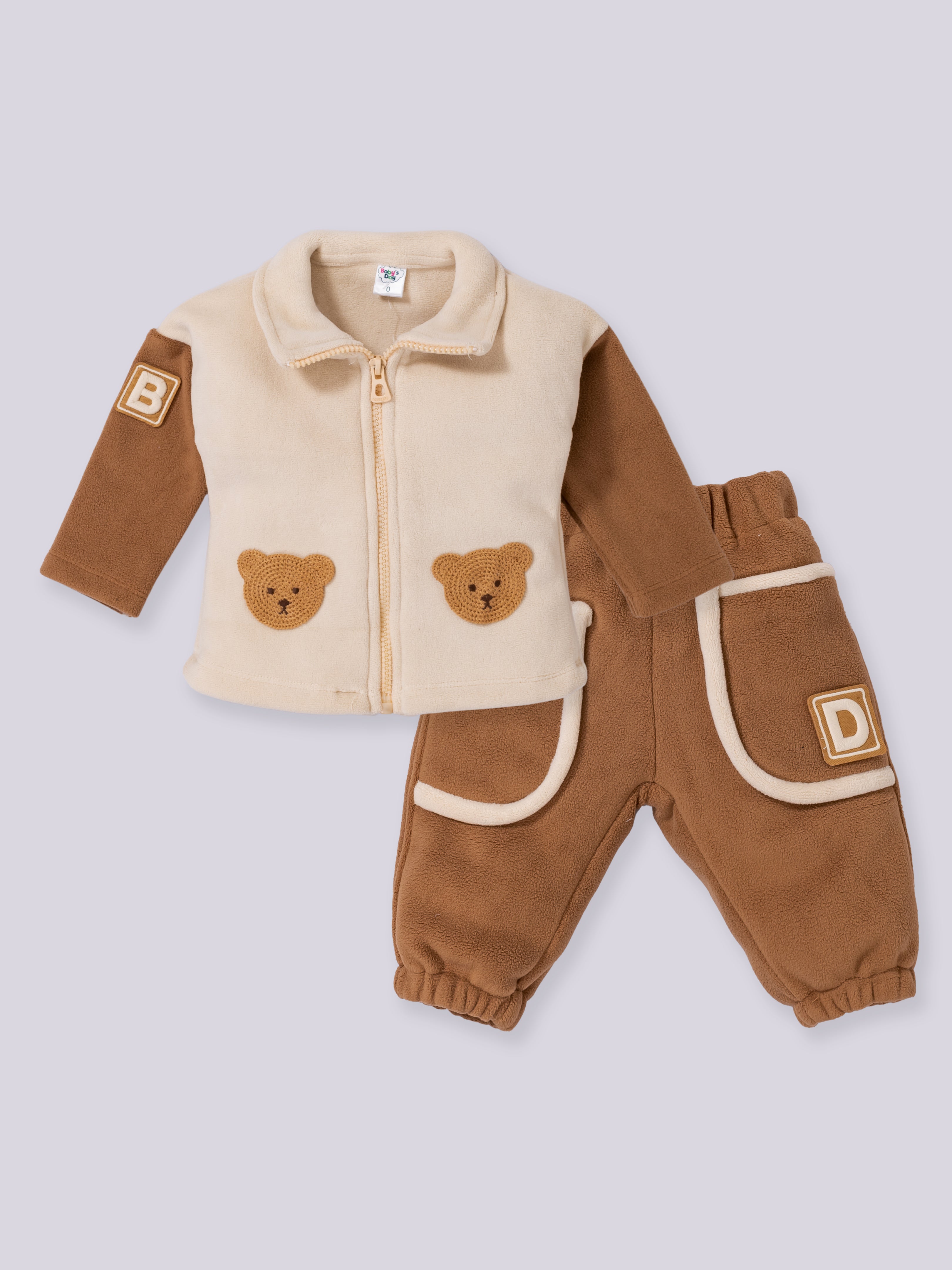 Baby Girls Fleece Winter Set