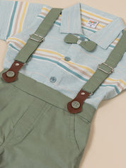 Baby Boy Suspender Set