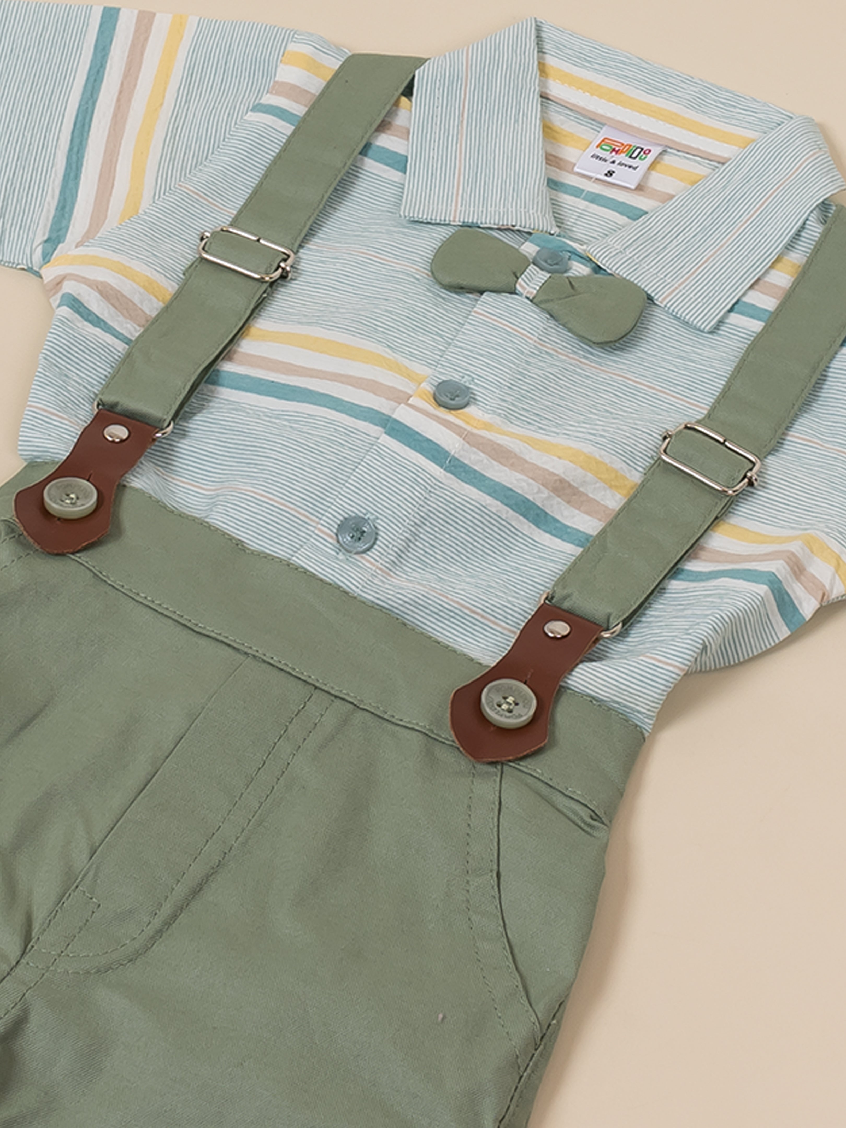 Baby Boy Suspender Set