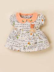 Baby Girl Printed Cotton Frock Dress