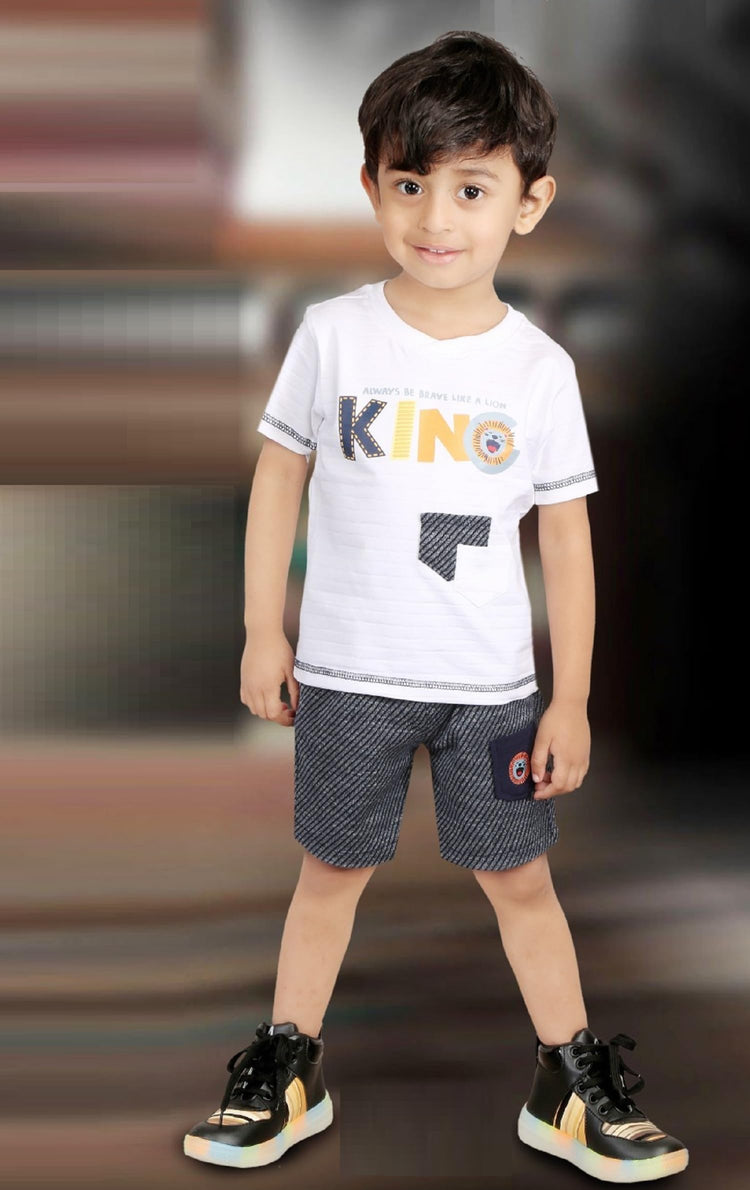 CHOO CHOO Boys T-shirt and shorts