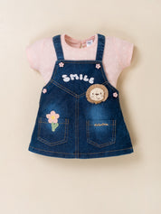 Baby Girl Denim Dungaree Dress