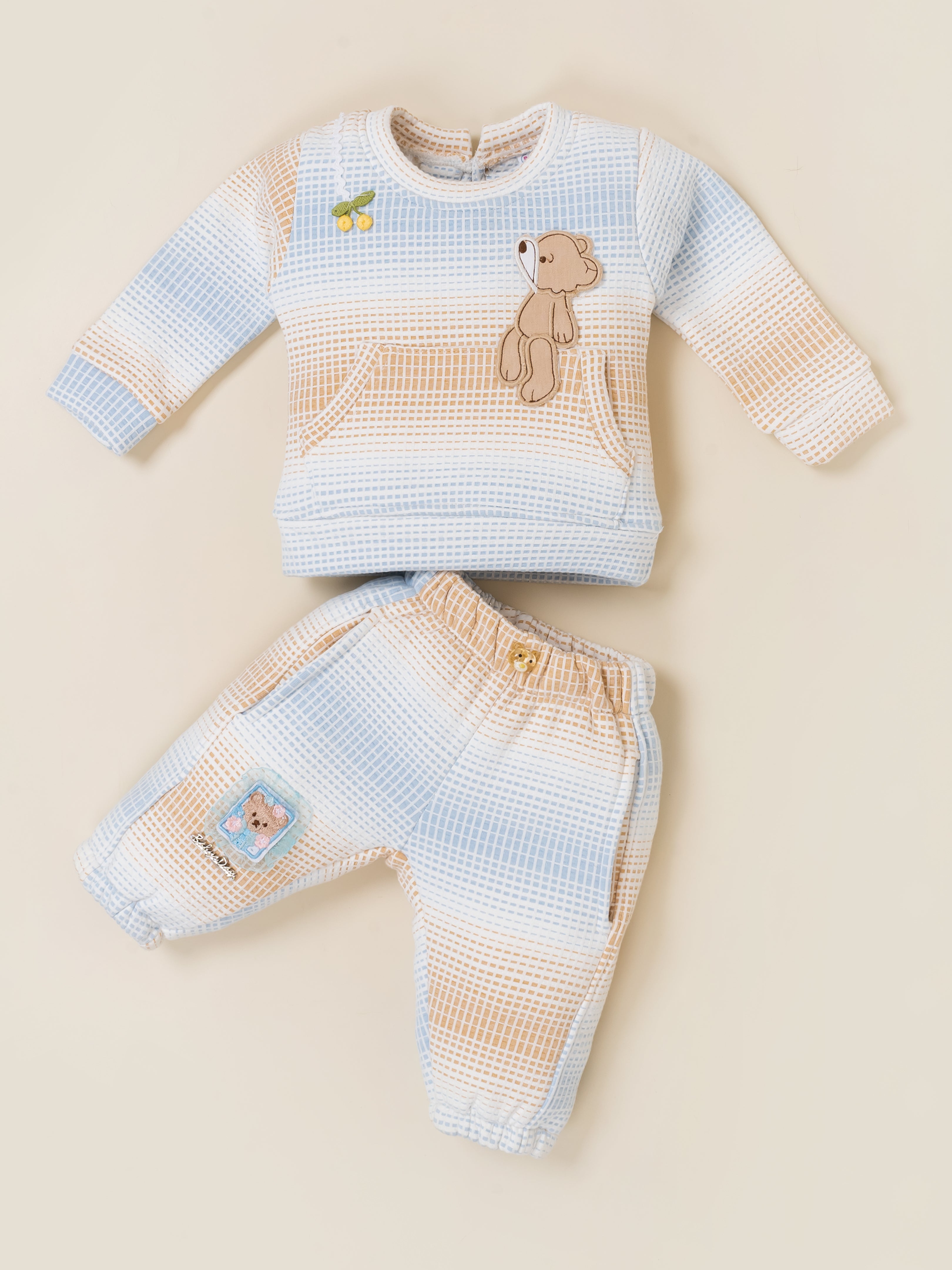 Baby Girls Fleece Winter Co-Ord Set