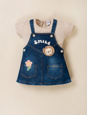 Baby Girl Denim Dungaree Dress