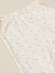 Dungaree with Printed Top & Pants Set