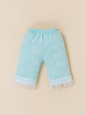 Baby Girls Graphic Printed Top and Matching Pants Set