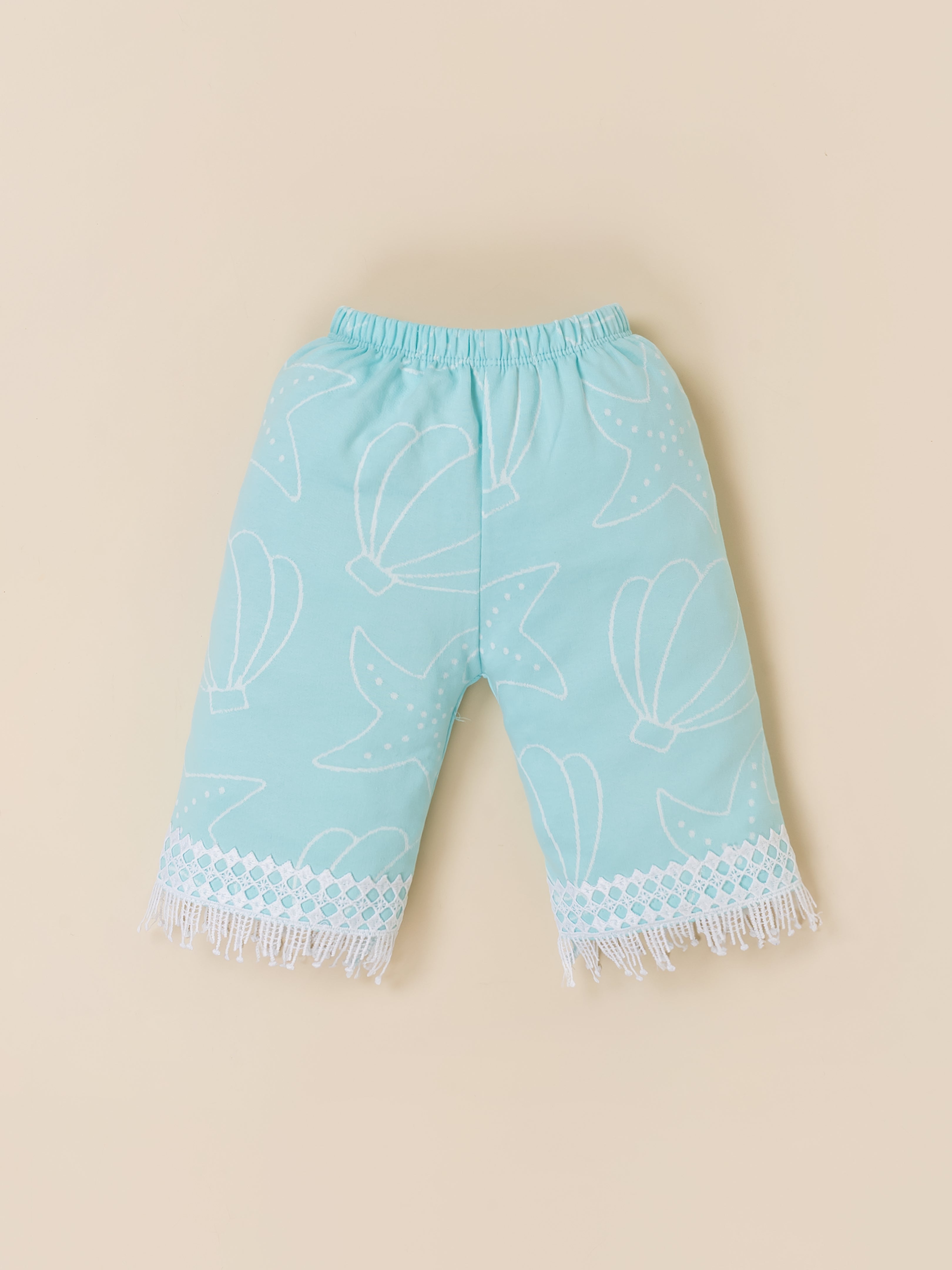 Baby Girls Graphic Printed Top and Matching Pants Set