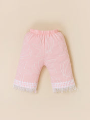 Baby Girls Graphic Printed Top and Matching Pants Set