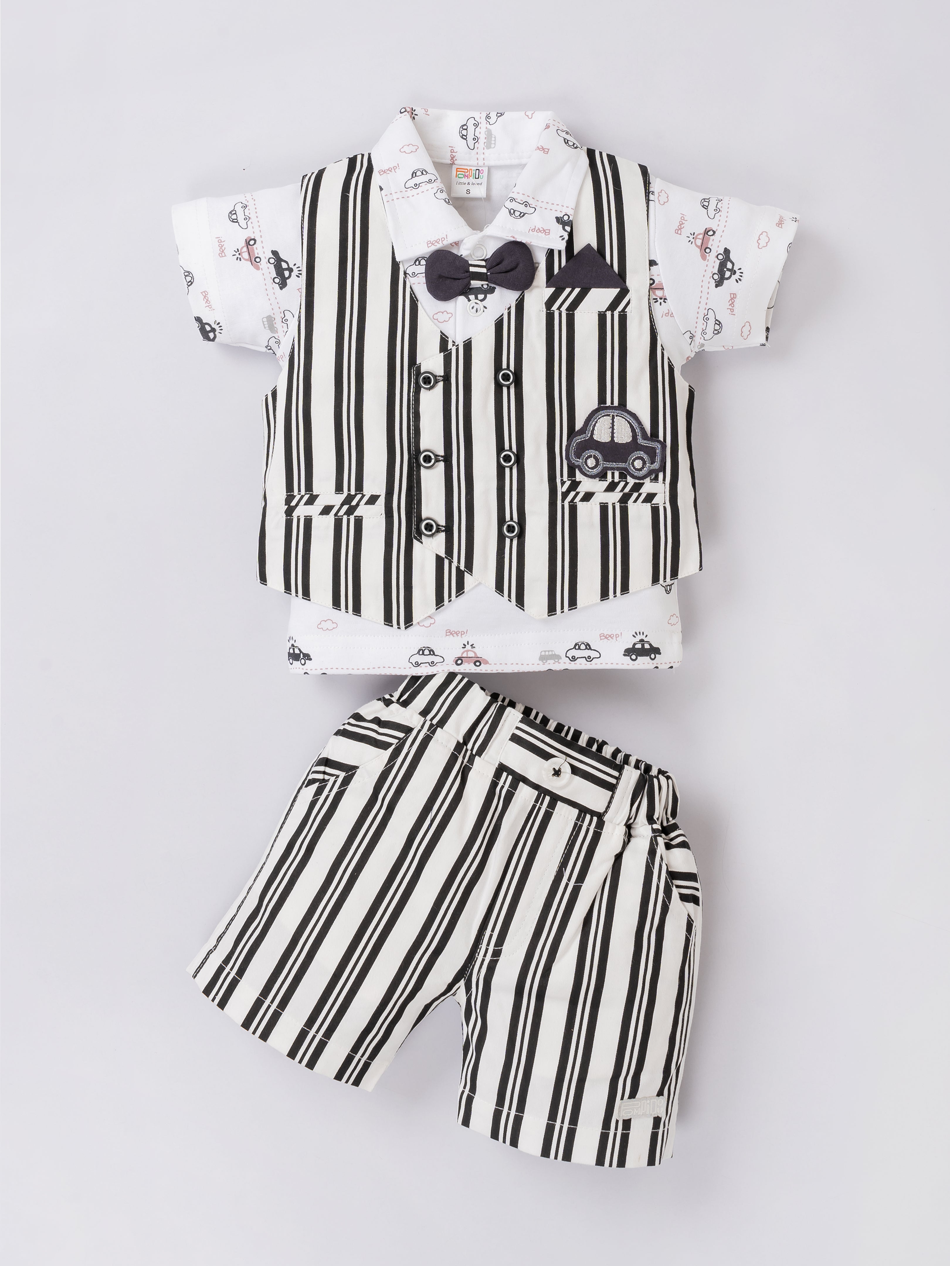 3 Piece Jacket Set for Baby Boys