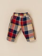 Baby Boy Plaid Vest & Trouser Set