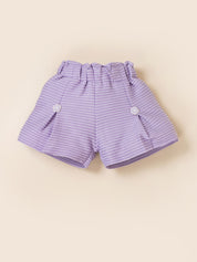 Baby Girls Cotton Top & Shorts Set