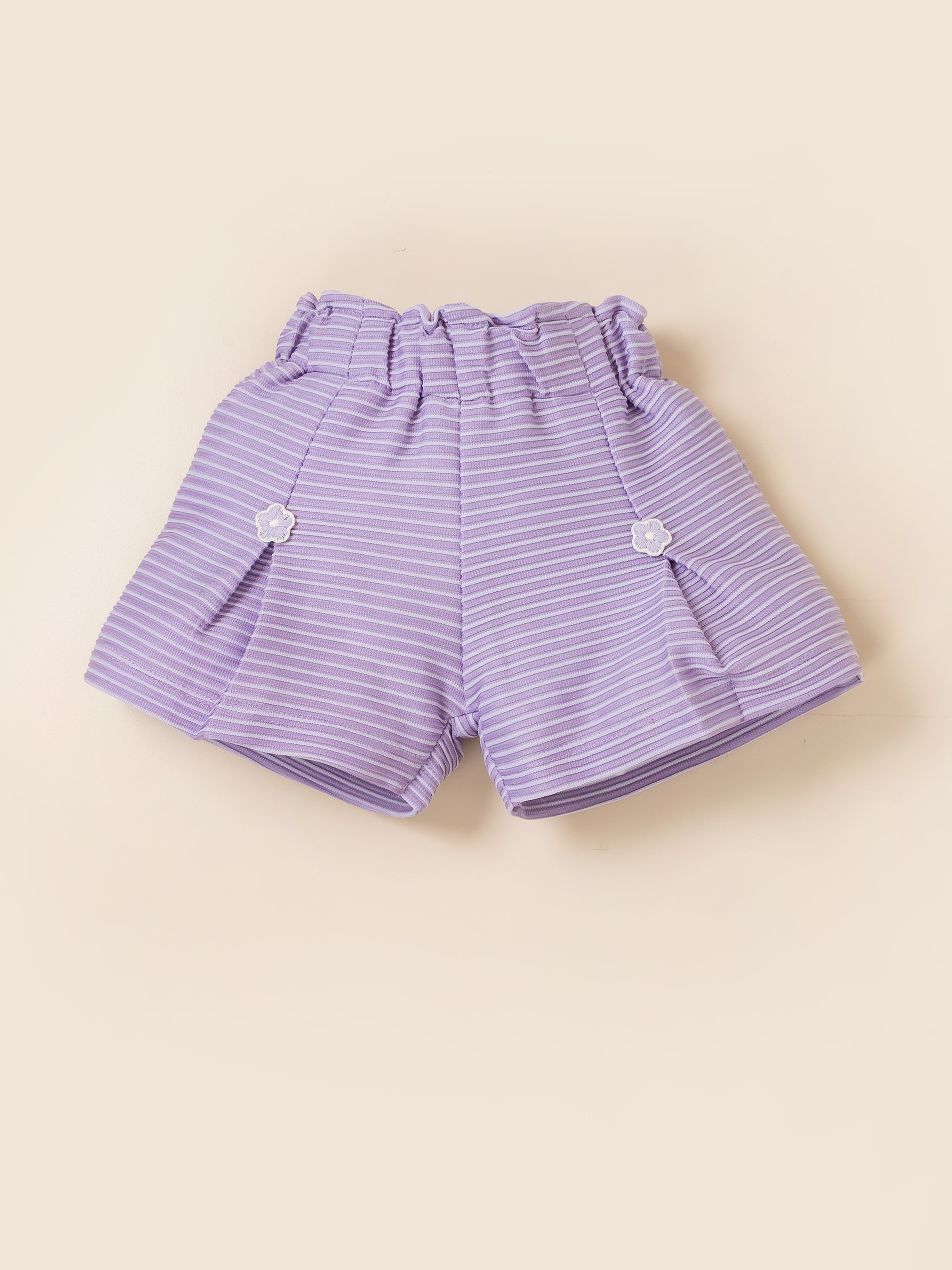 Baby Girls Cotton Top & Shorts Set