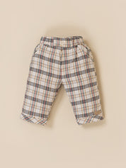 Baby Boy Plaid Vest & Trouser Set
