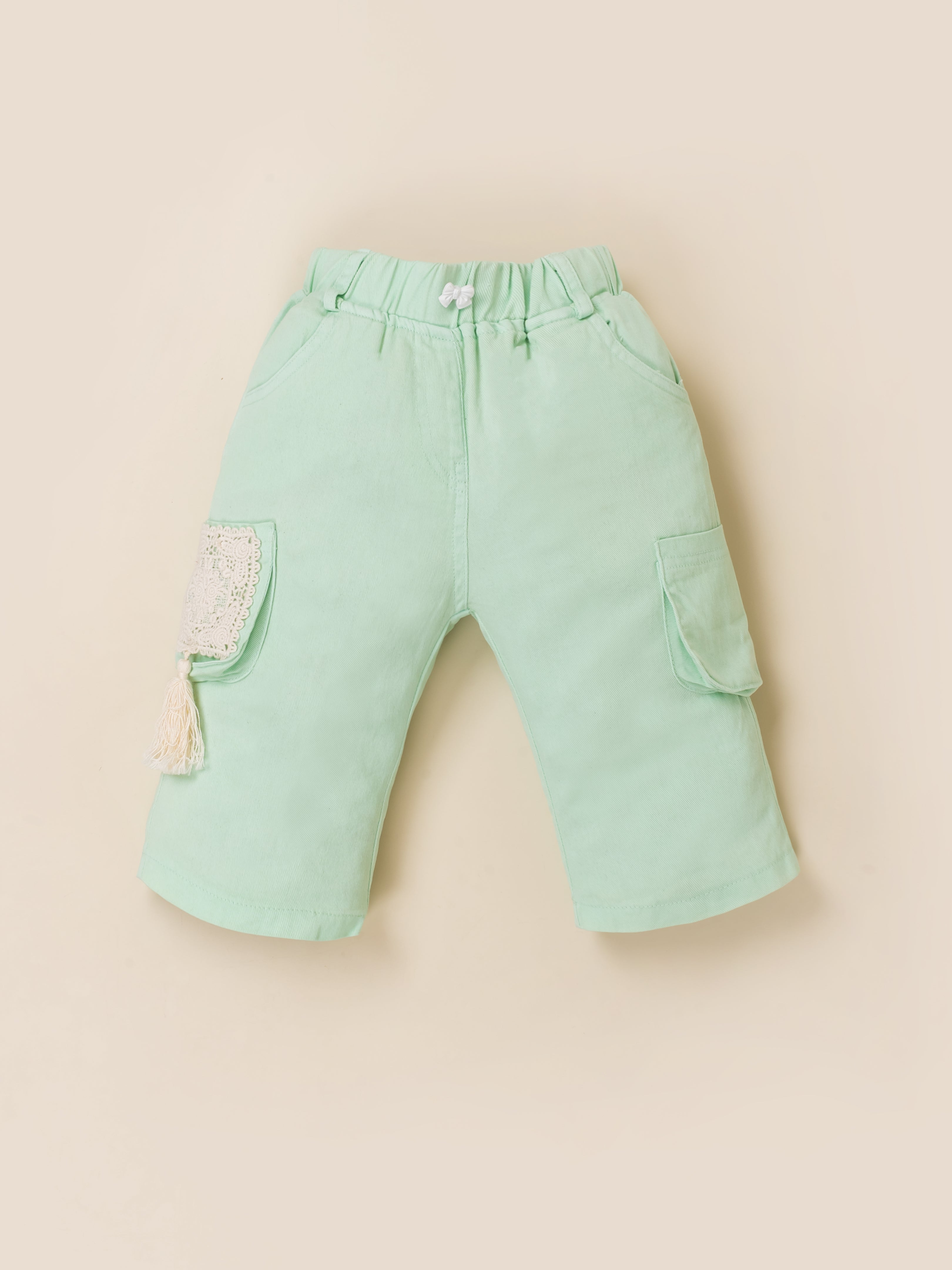 Girls Stylish Top & Capri Pant Set