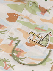 Baby Boy Nautical Explorer Short & Shirt Set