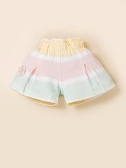 Infant Girls Cotton T-Shirt & Shorts Set