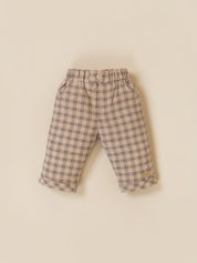 Baby Boy Plaid Vest & Trouser Set