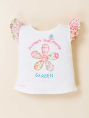 Toddler Printed Top & Shorts Casual Outfit