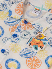Baby Boys Short Sleeve Shirt and Shorts