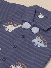 Baby Boy Dinosaur Polo & Trouser Set
