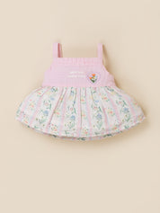 Baby Girls Peplum Top with Bloomer Shorts