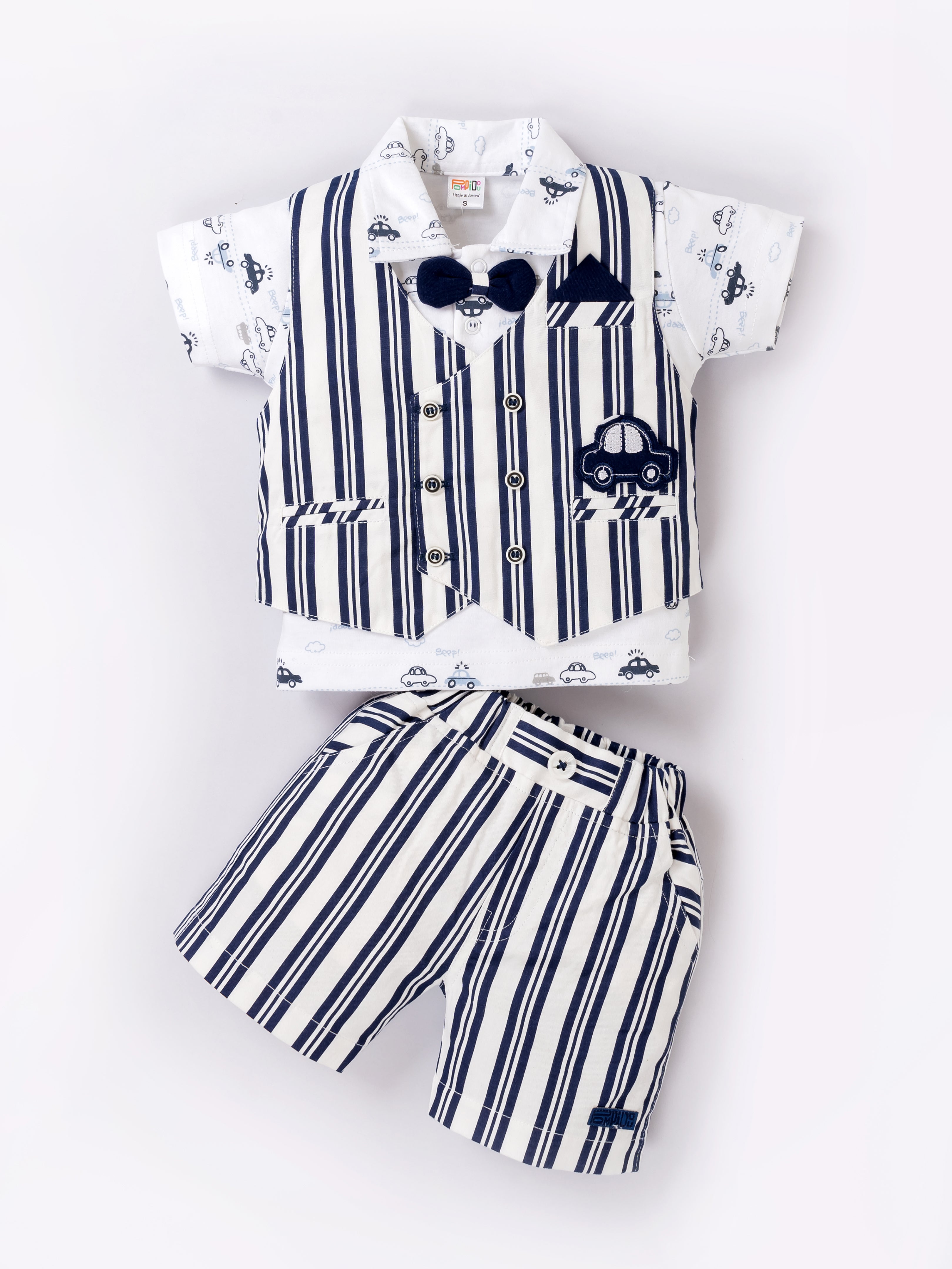 3 Piece Jacket Set for Baby Boys