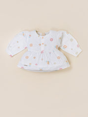 Girls Full Sleeve Top with Wide Leg Pants
