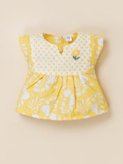Baby Girl Cotton Top & Shorts Clothing Set