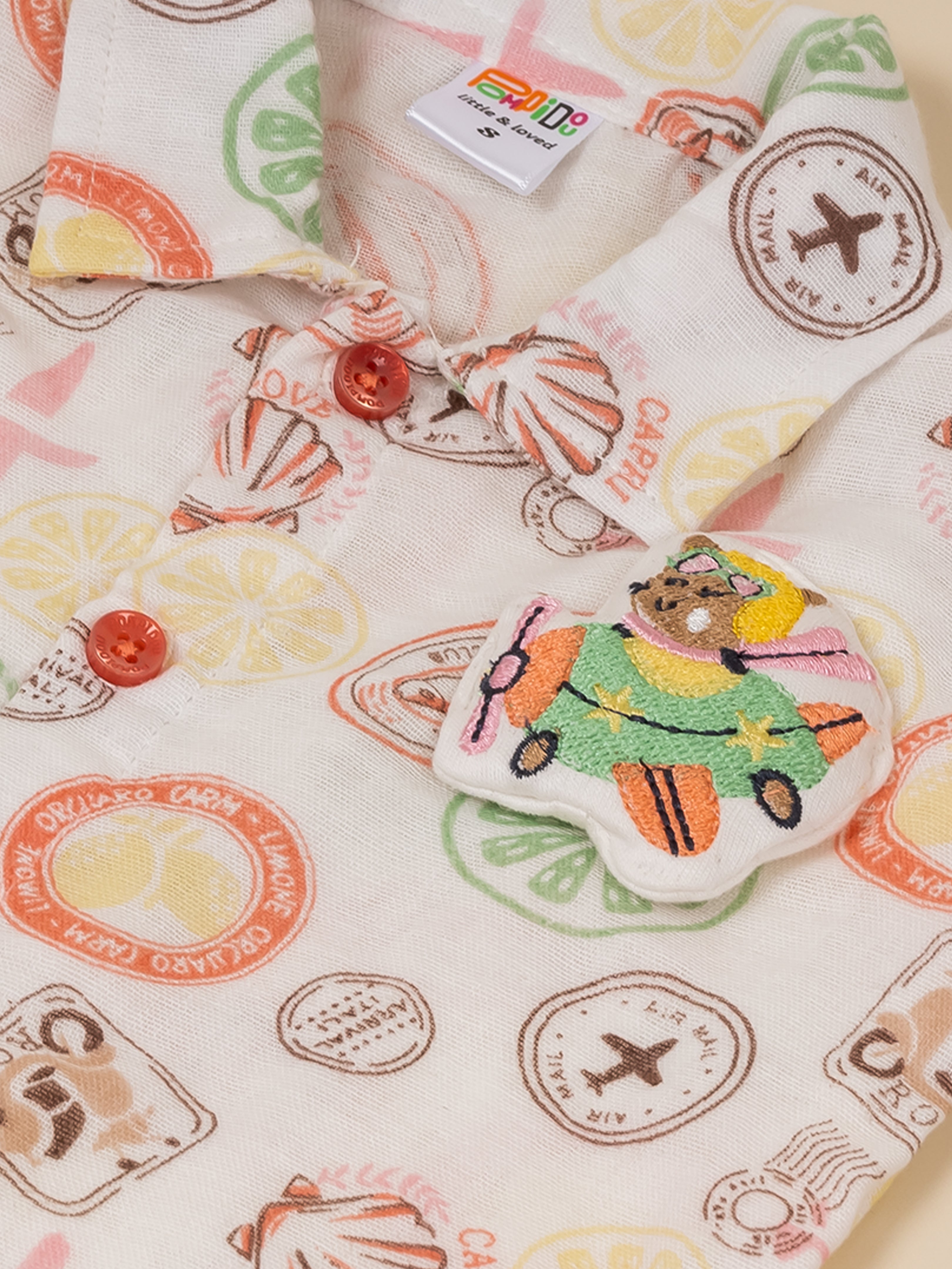 Baby Boys Short Sleeve Shirt and Shorts