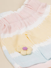 Infant Girls Cotton T-Shirt & Shorts Set