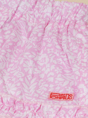 Baby Girls Floral Ruffle Top & Shorts Set