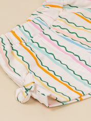 Baby Girls 2-Piece Ocean Shorts Set