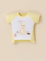 Baby Girl Clothing Set with Top, Shorts & Bodysuit