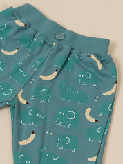 Baby Boy Printed Sweatshirt and Jogger Set